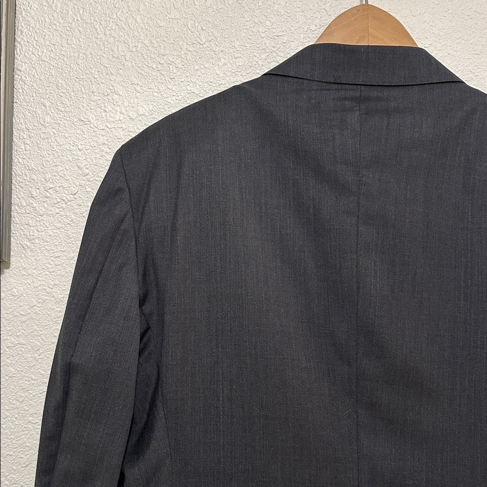Ermenegildo Zegna Saks Fifth Avenue Charcoal Men's Suit 42R - Picture 11 of 16
